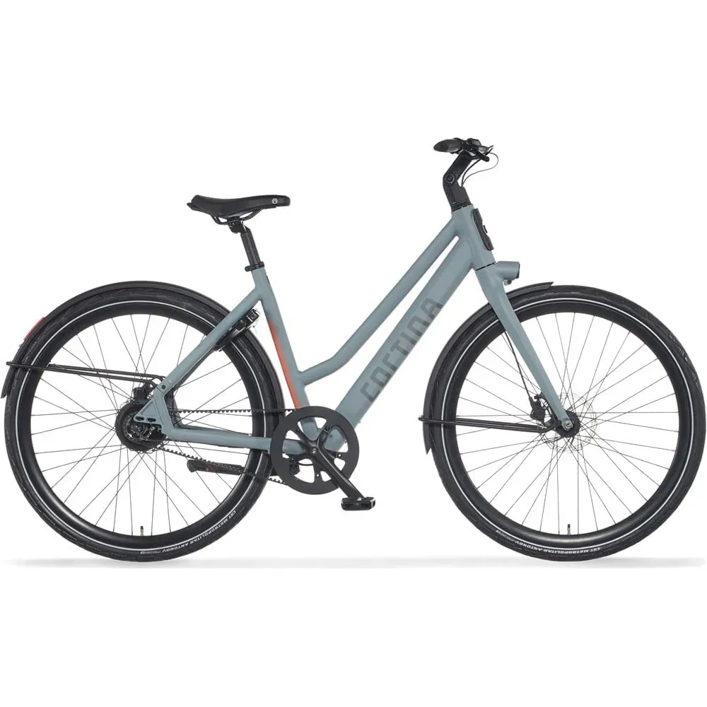 cortina e lett damesfiets squirrel grey matt